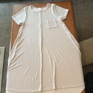 Large elegant Carly peach with gold treading